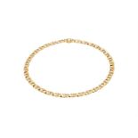 CARTIER, AN 18 CARAT GOLD NECKLACE AND BRACELET, CIRCA 1989