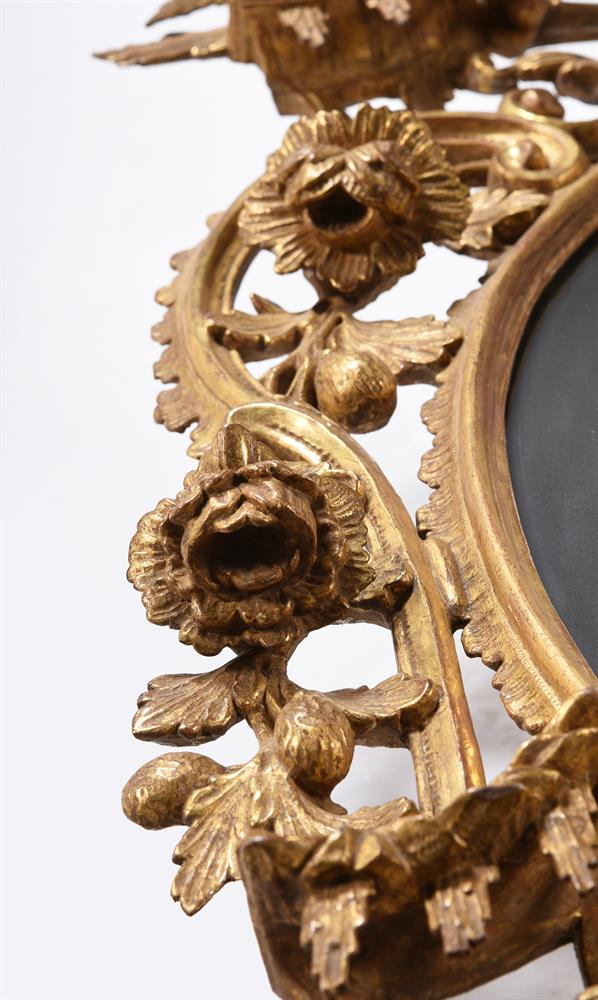 A PAIR OF GEORGE III CARVED GILTWOOD WALL MIRRORS, CIRCA 1765 - Image 3 of 7
