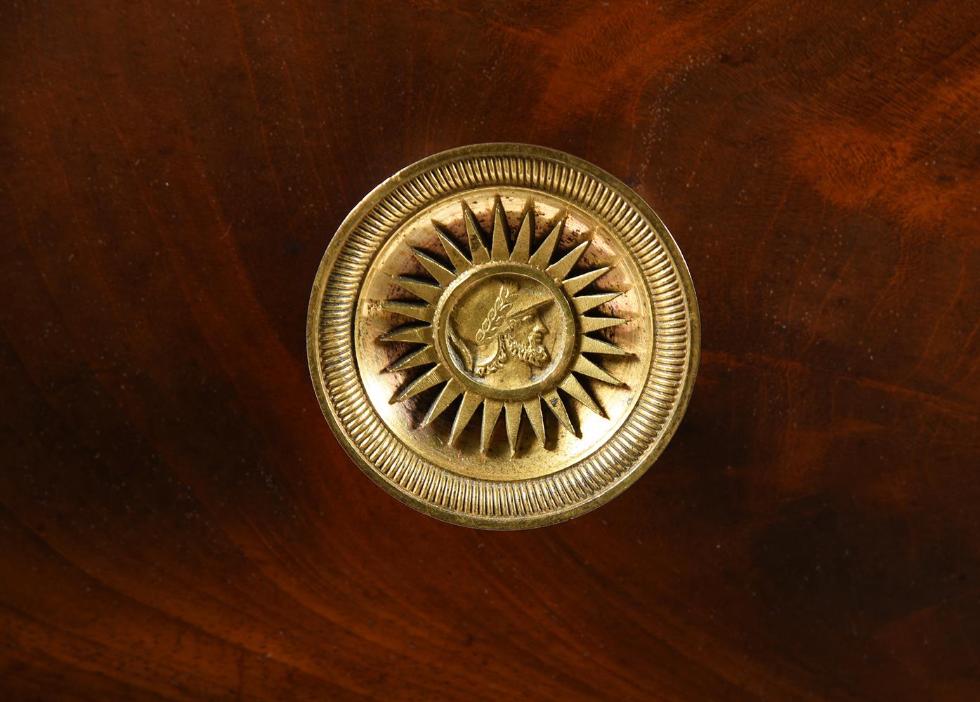 AN EMPIRE MAHOGANY AND ORMOLU MOUNTED COMMODE, IN THE MANNER OF BERNARD MOLITOR - Image 5 of 8