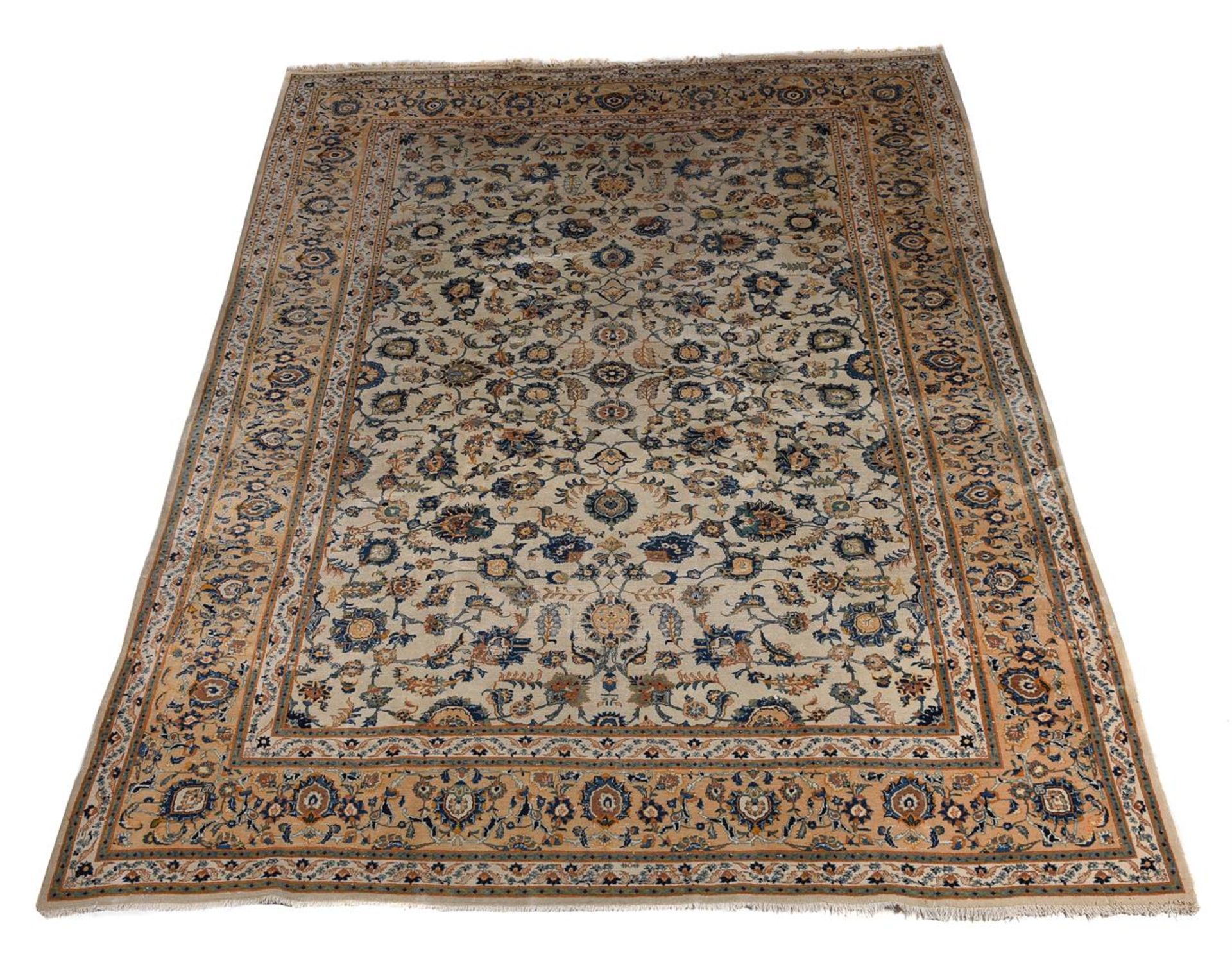 A KASHAN CARPET, approximately 361 x 263cm