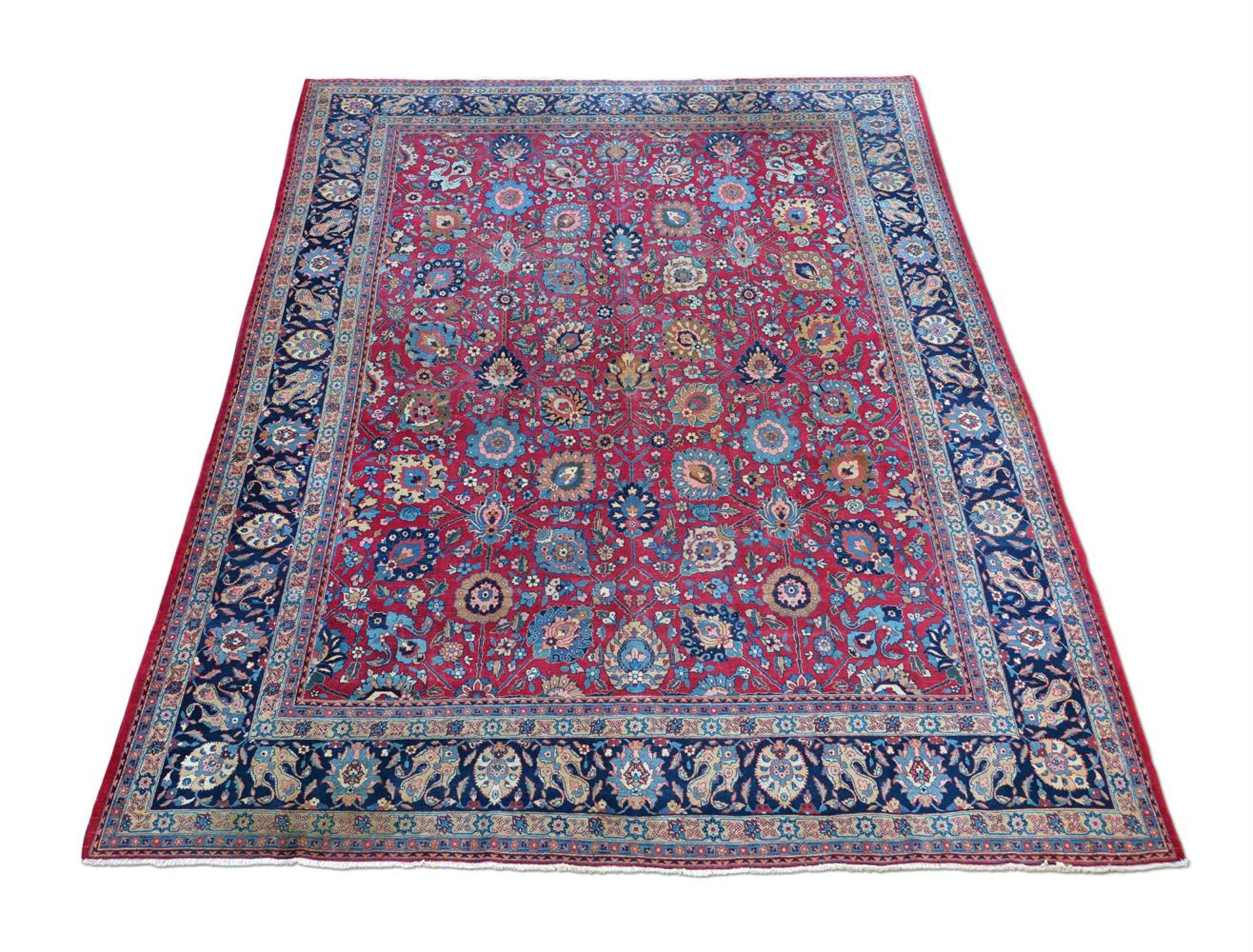 A TABRIZ CARPET, approximately 439 x 332cm