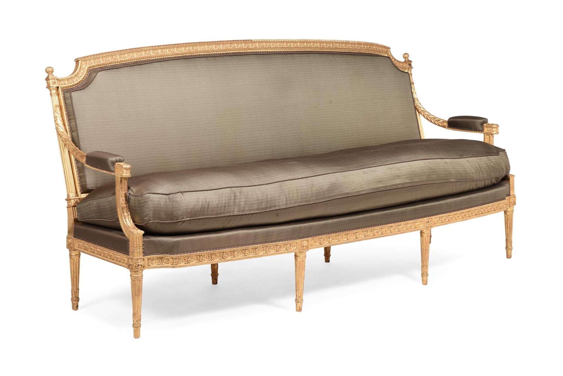 A LOUIS XVI GILTWOOD SOFA OR CANAPE, CIRCA 1780 - Bild 2 aus 4