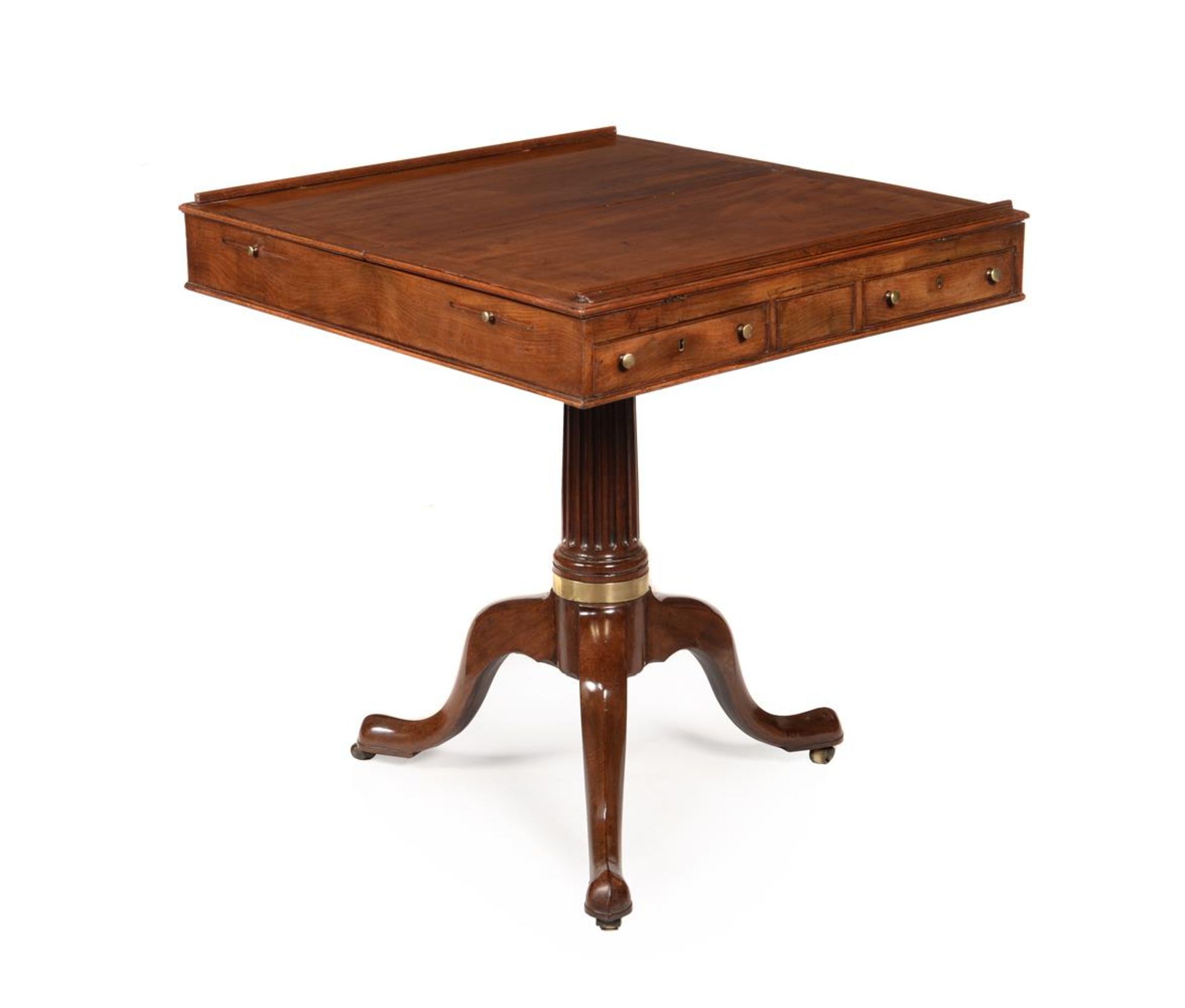 A GEORGE II MAHOGANY LIBRARY READING TABLE, CIRCA 1755 - Image 2 of 6