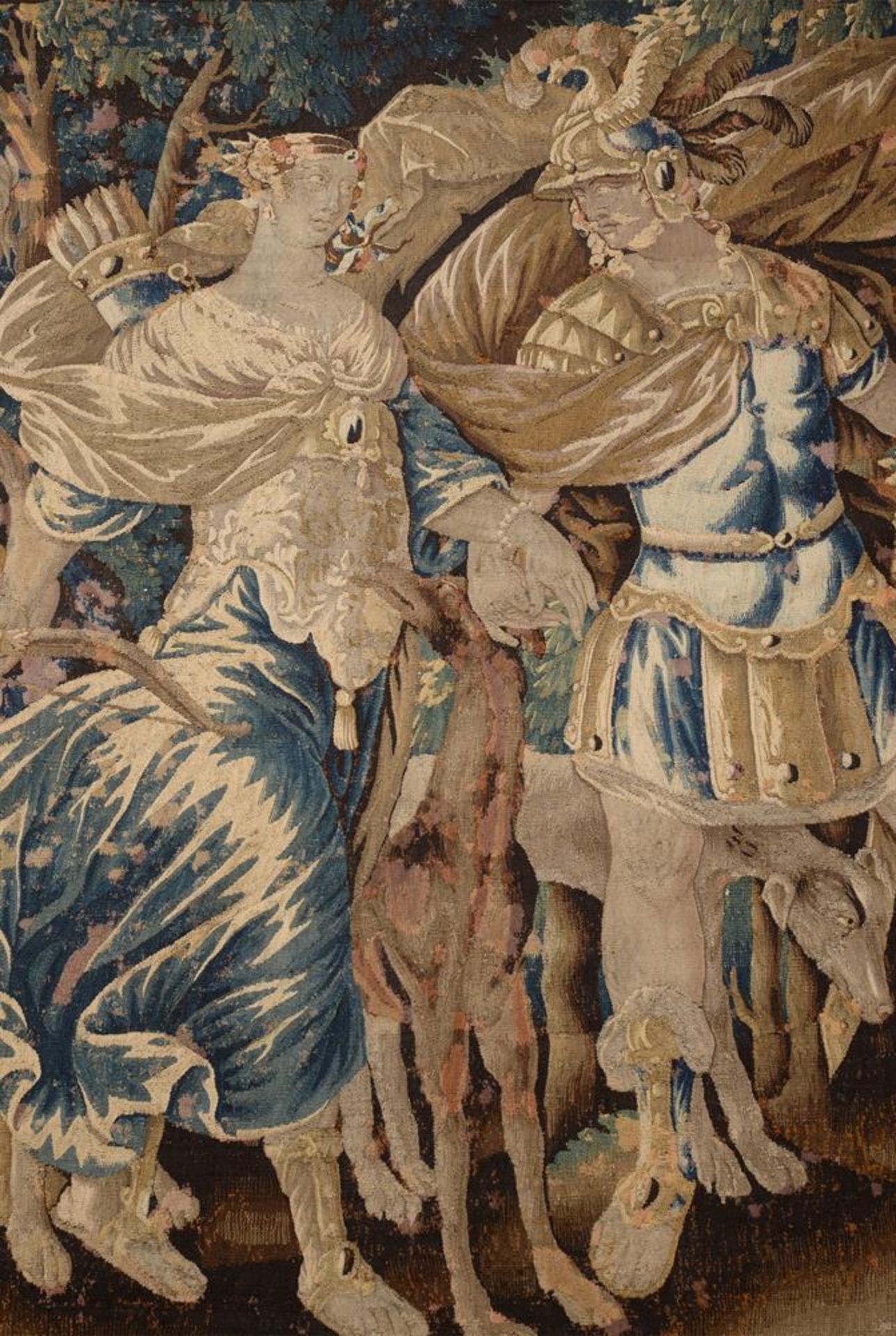 A FLEMISH MYTHOLOGICAL TAPESTRY EARLY, 18TH CENTURY - Bild 2 aus 4