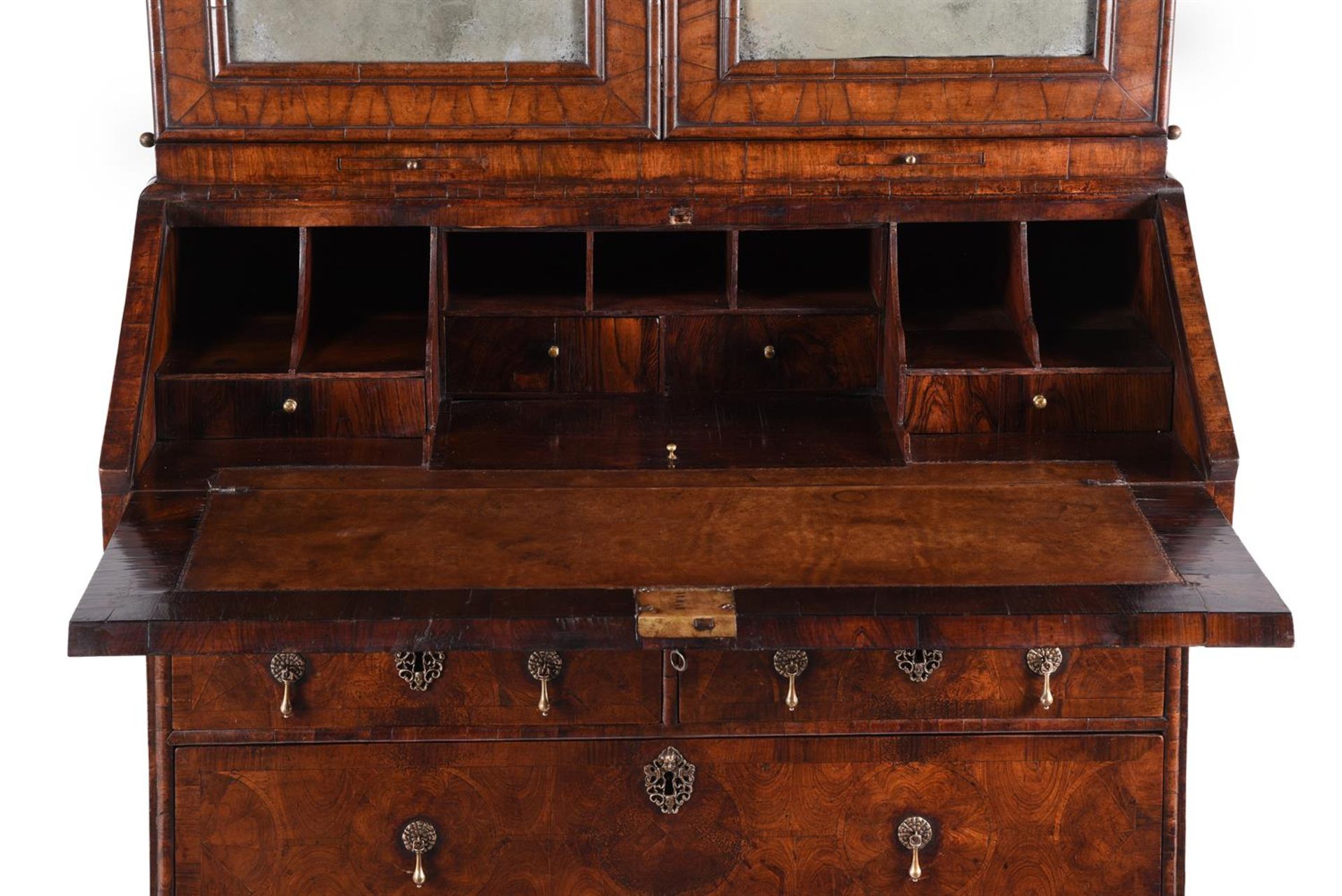 Y A WILLIAM & MARY KINGWOOD BUREAU CABINET, IN THE MANNER OF THOMAS PISTOR, CIRCA 1690 - Image 5 of 13