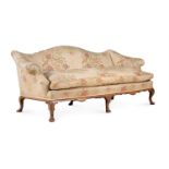 A WALNUT SOFA, IN QUEEN ANNE STYLE, EARLY 20TH CENTURY