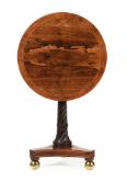 Y A REGENCY ROSEWOOD OCCASIONAL TABLE, CIRCA 1820