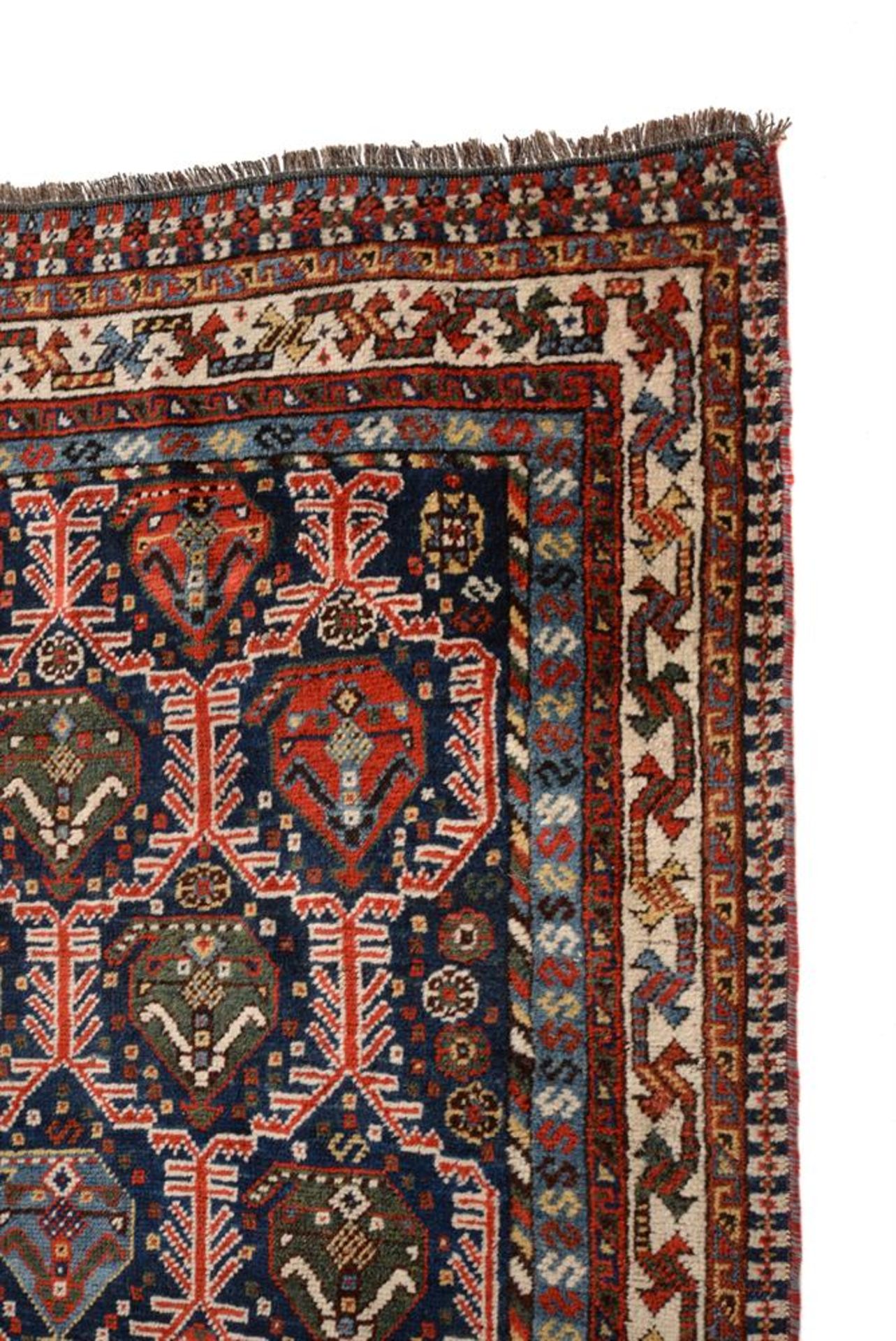 AN AFSHAR RUG, approximately 254 x 157cm - Image 3 of 3