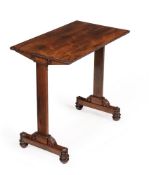 Y A REGENCY ROSEWOOD WRITING OR CENTRE TABLE, CIRCA 1815