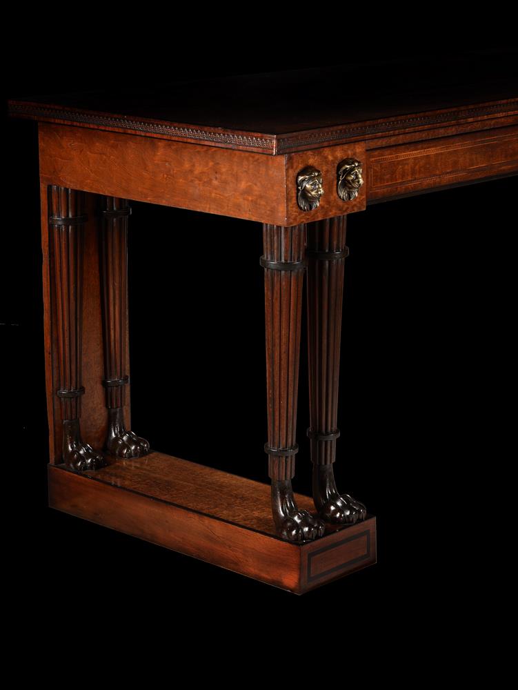 A REGENCY SERVING OR SIDE TABLE, ATTRIBUTED TO GEORGE OAKLEY, CIRCA 1810 - Image 8 of 8