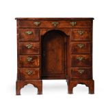 A GEORGE I WALNUT KNEEHOLE DESK, FIRST QUARTER 18TH CENTURY