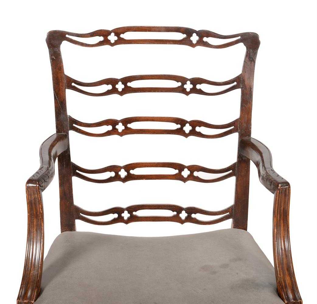 A SET OF TWELVE MAHOGANY DINING CHAIRS, IN PART 19TH CENTURY AND LATER - Image 4 of 5