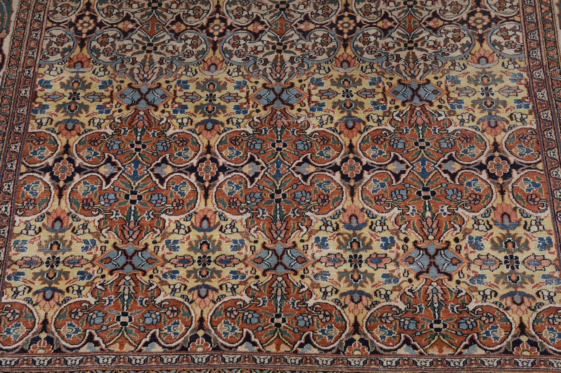 A TABRIZ CARPET, approximately 335 x 244cm - Bild 2 aus 3