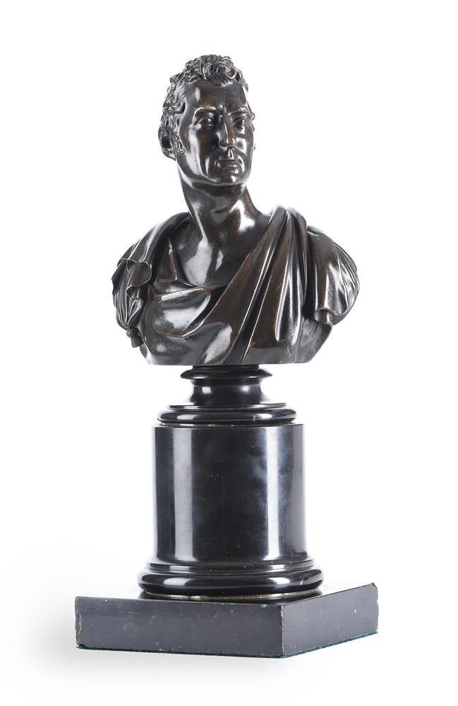 AFTER FRANCIS CHANTREY (1781-1841), BRONZE BUST OF ARTHUR WELLESLEY, 1ST DUKE OF WELLINGTON