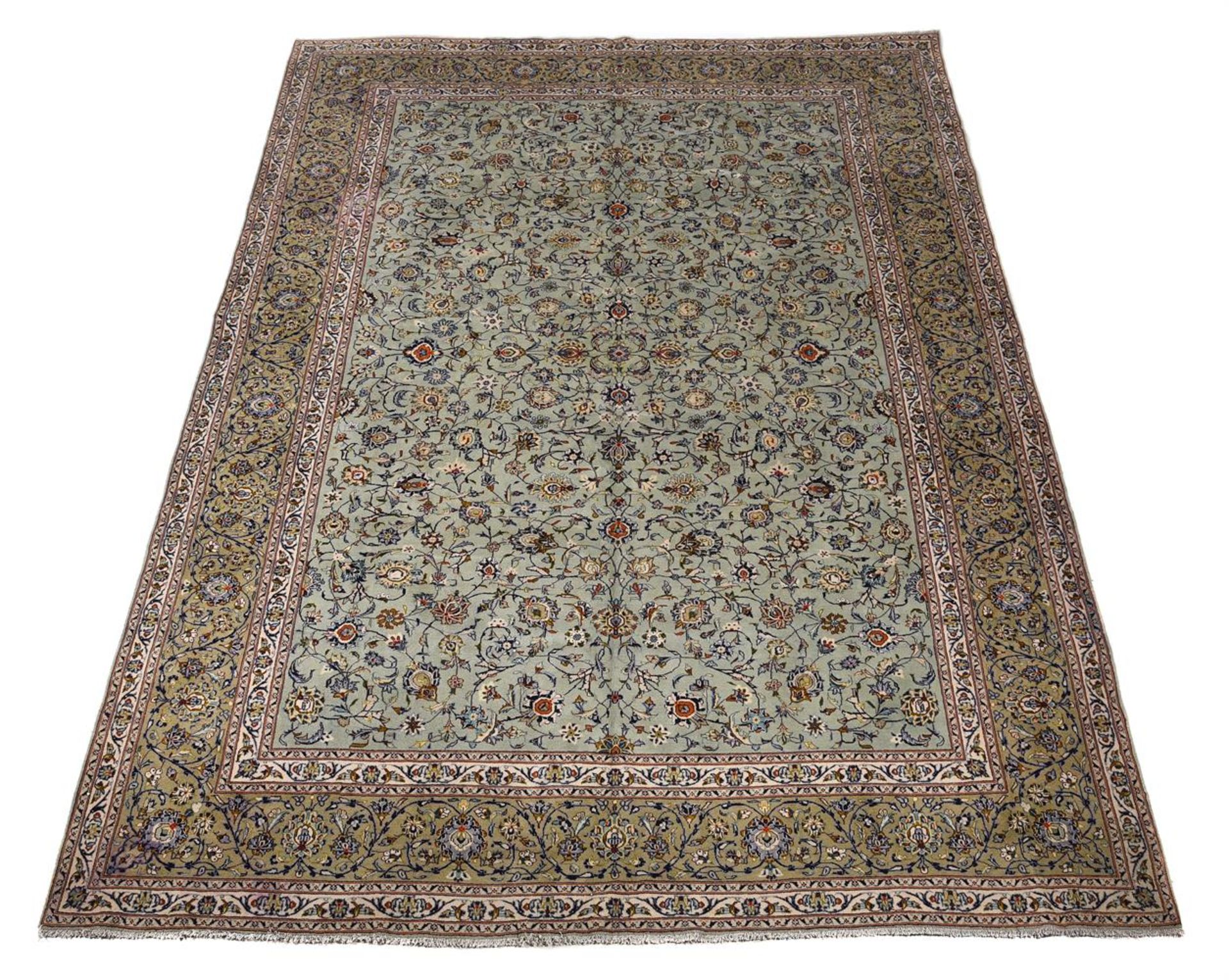 A KASHAN CARPET, approximately 415 x 300cm