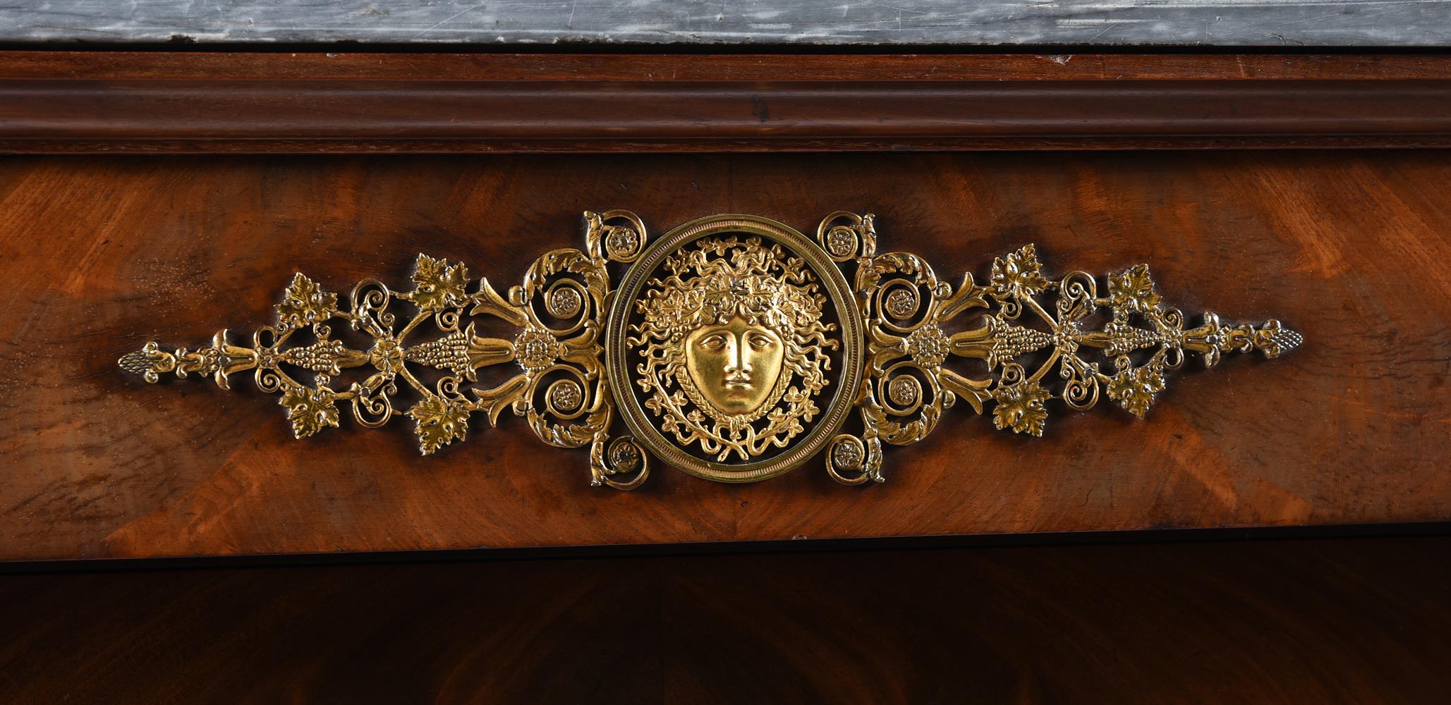 AN EMPIRE MAHOGANY AND ORMOLU MOUNTED COMMODE, IN THE MANNER OF BERNARD MOLITOR - Image 2 of 8