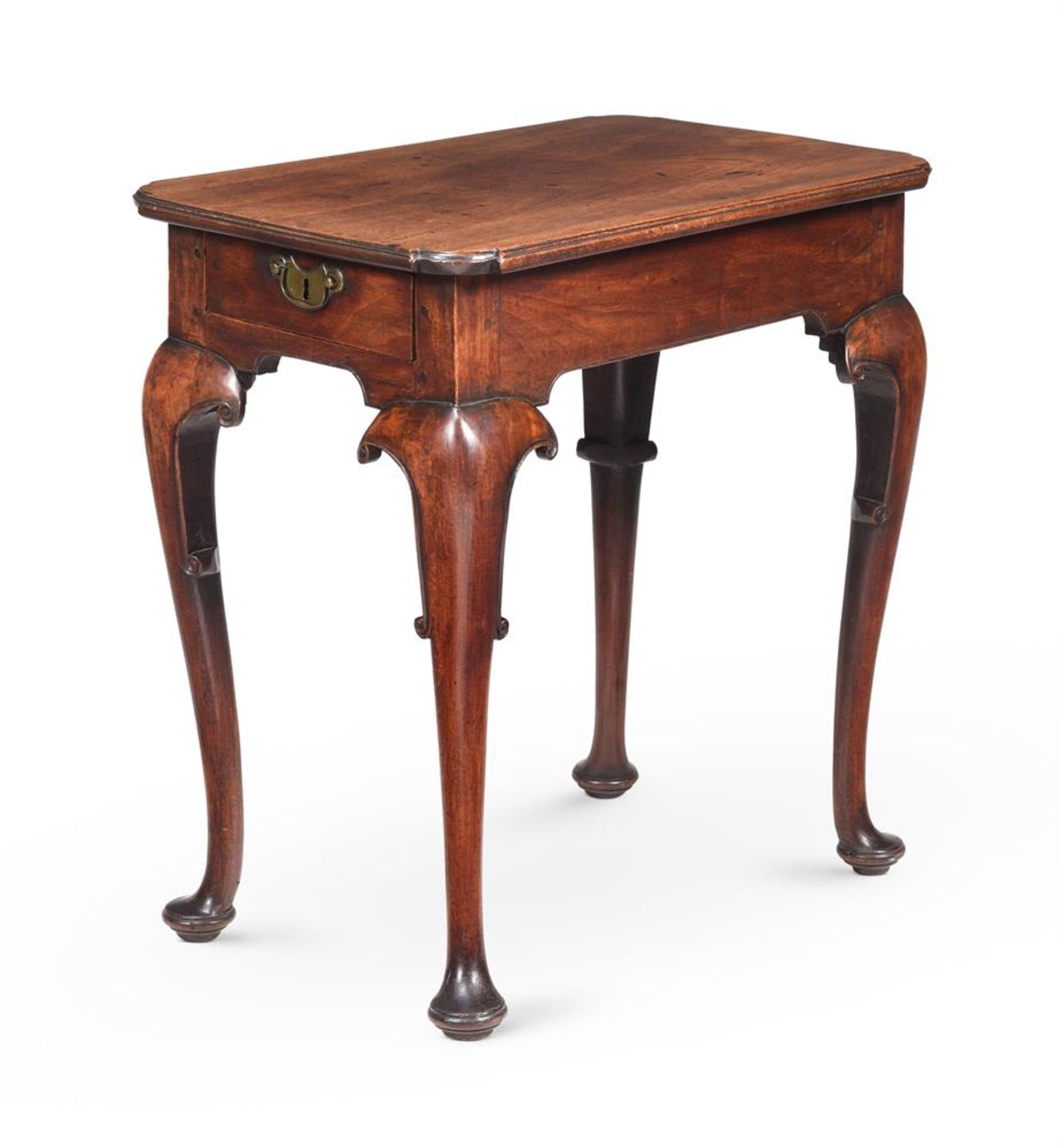 A GEORGE II MAHOGANY CENTRE TABLE, MID 18TH CENTURY