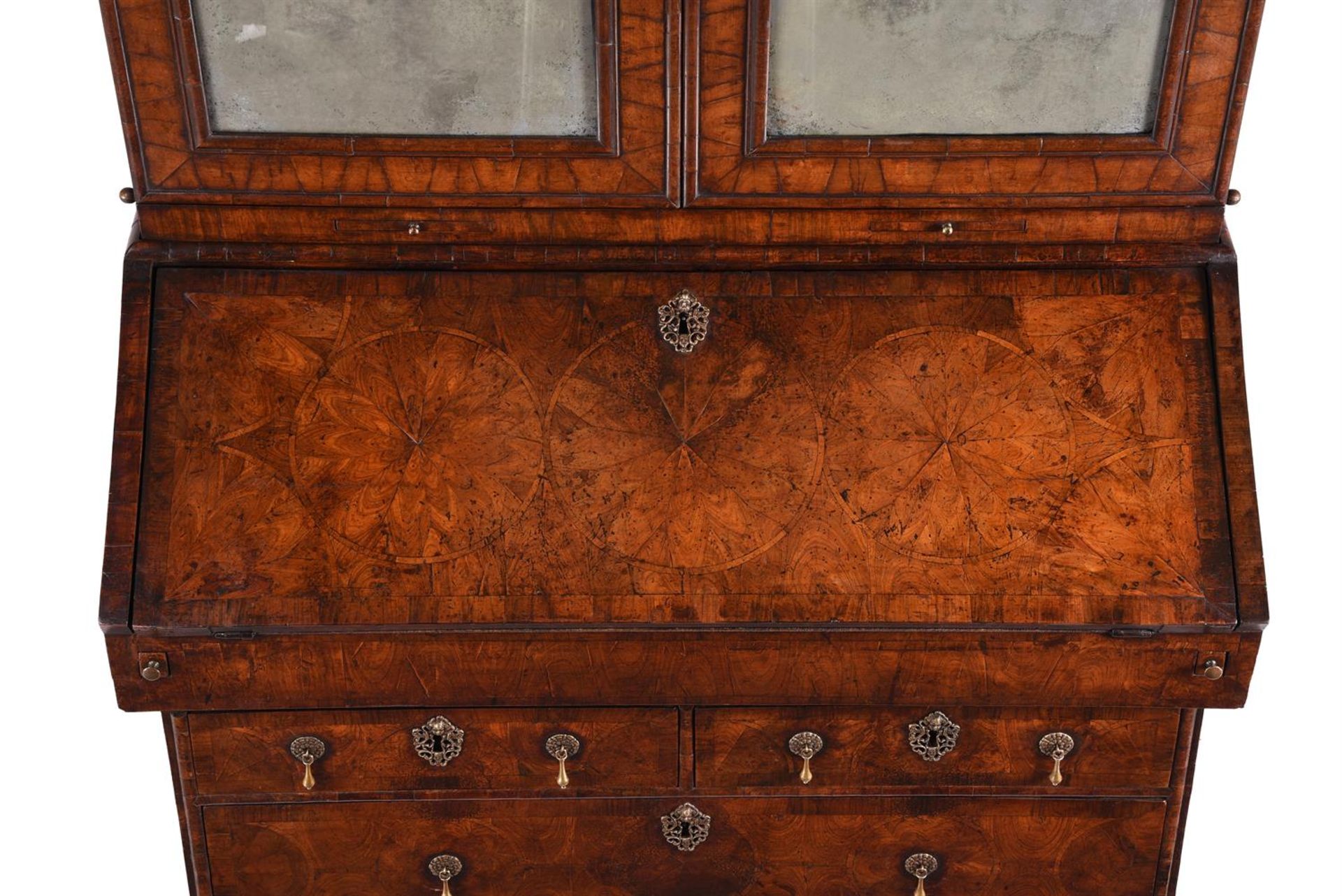 Y A WILLIAM & MARY KINGWOOD BUREAU CABINET, IN THE MANNER OF THOMAS PISTOR, CIRCA 1690 - Image 4 of 13