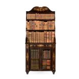 A REGENCY PAINTED BOOKCASE, CIRCA 1815