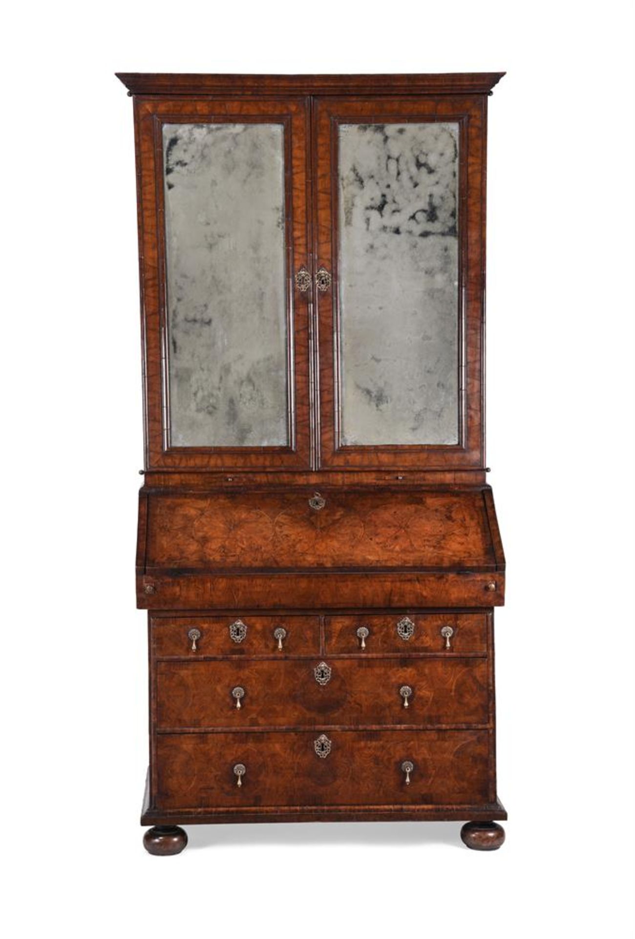 Y A WILLIAM & MARY KINGWOOD BUREAU CABINET, IN THE MANNER OF THOMAS PISTOR, CIRCA 1690 - Image 2 of 13