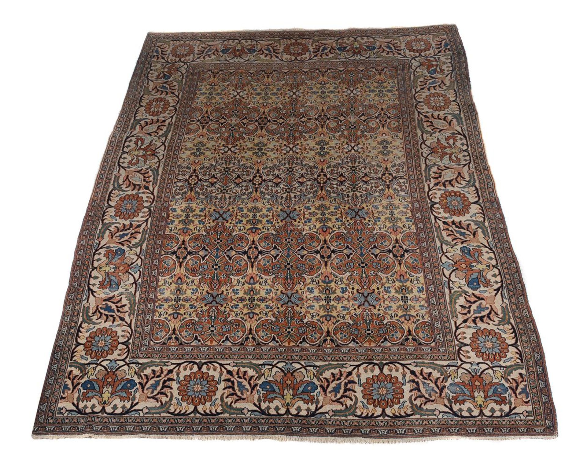 A TABRIZ CARPET, approximately 335 x 244cm