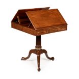 A GEORGE II MAHOGANY LIBRARY READING TABLE, CIRCA 1755