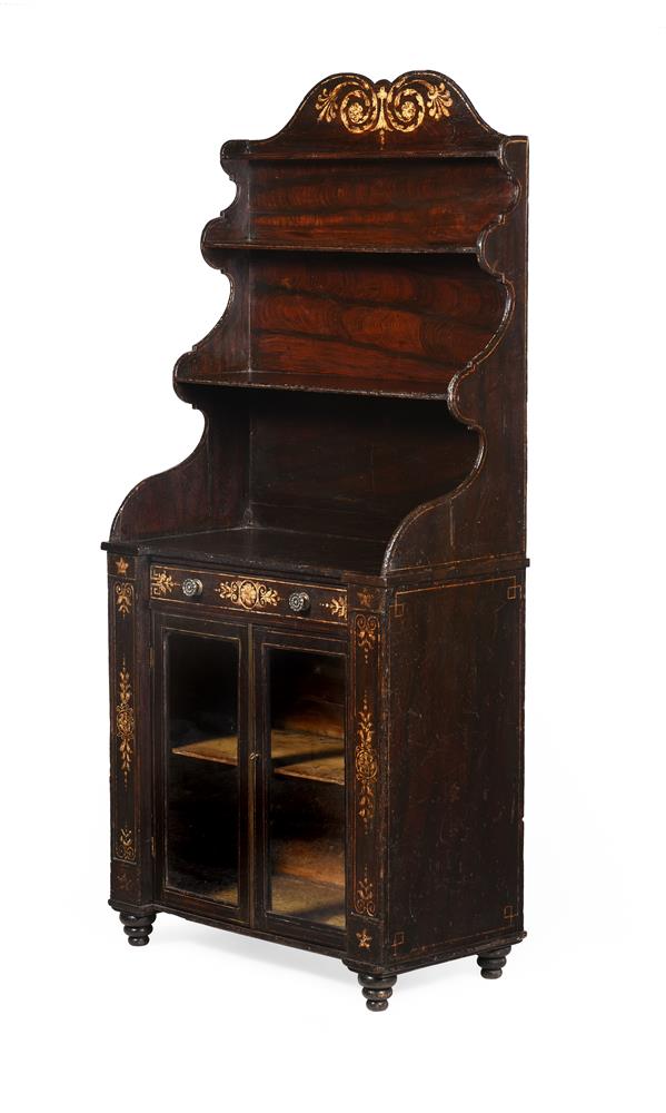 A REGENCY PAINTED BOOKCASE, CIRCA 1815 - Image 3 of 6