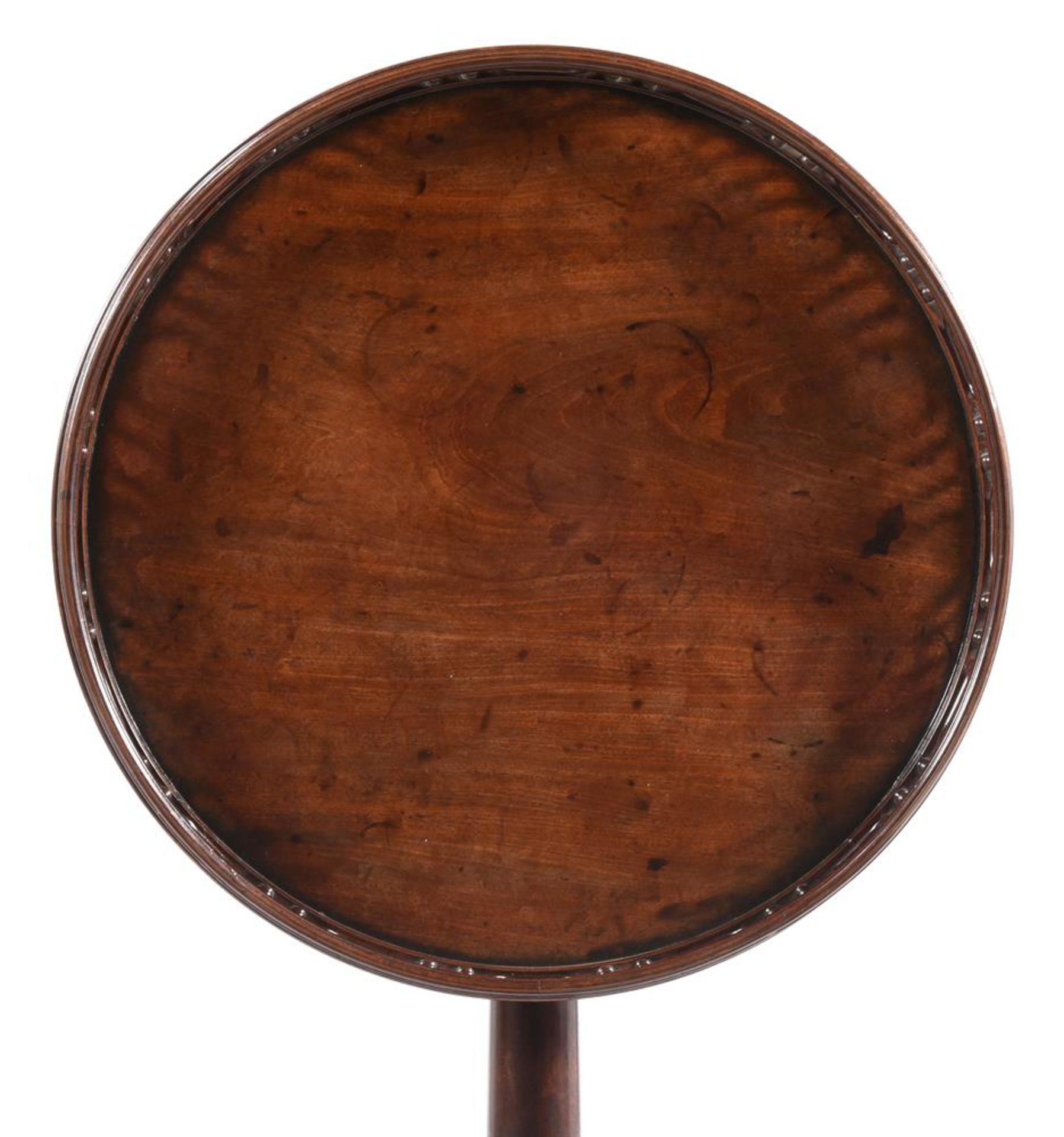 A GEORGE II MAHOGANY TRIPOD TABLEMID 18TH CENTURYWith distinct - Image 5 of 9