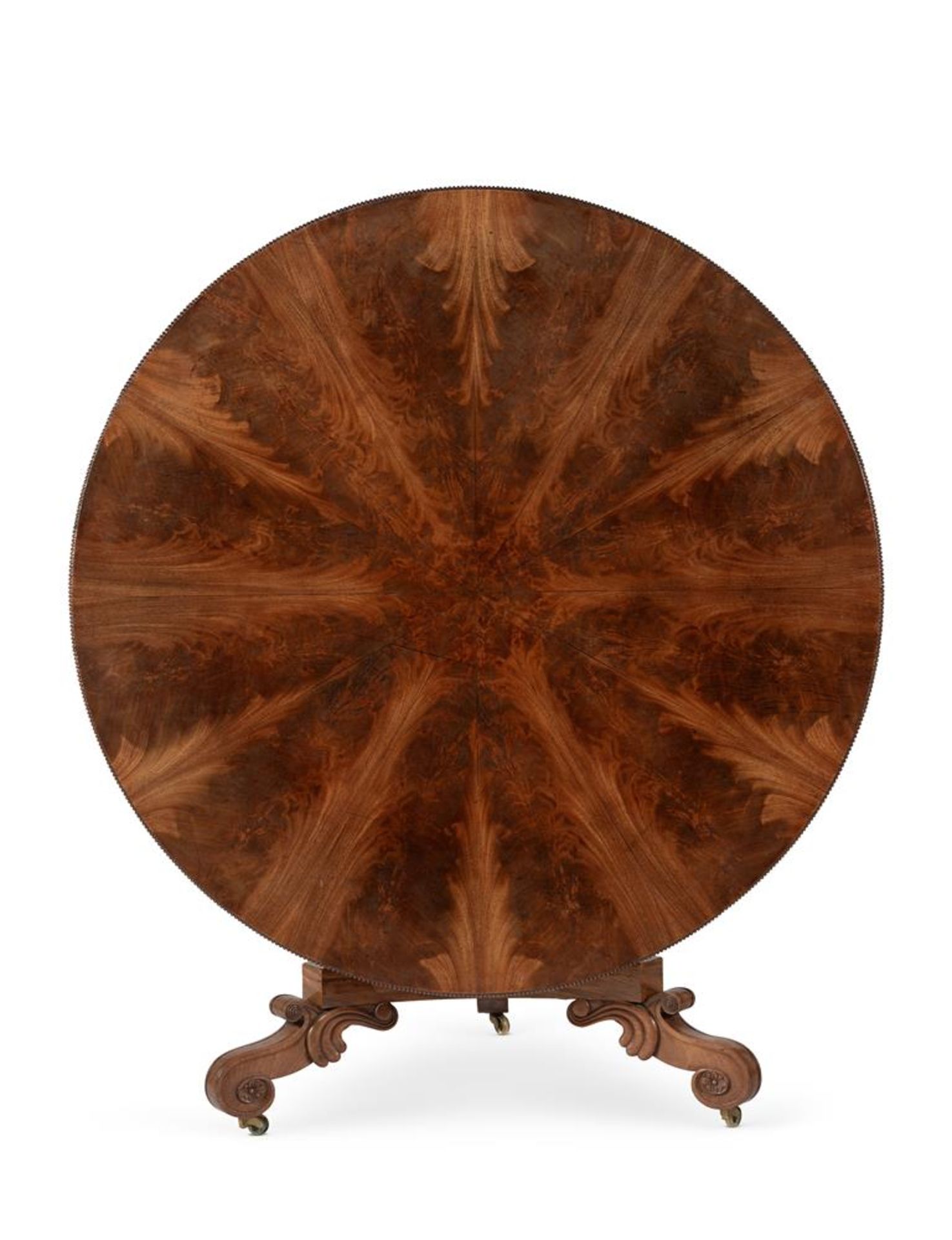 A GEORGE IV MAHOGANY CENTRE TABLE, CIRCA 1825 - Bild 2 aus 4