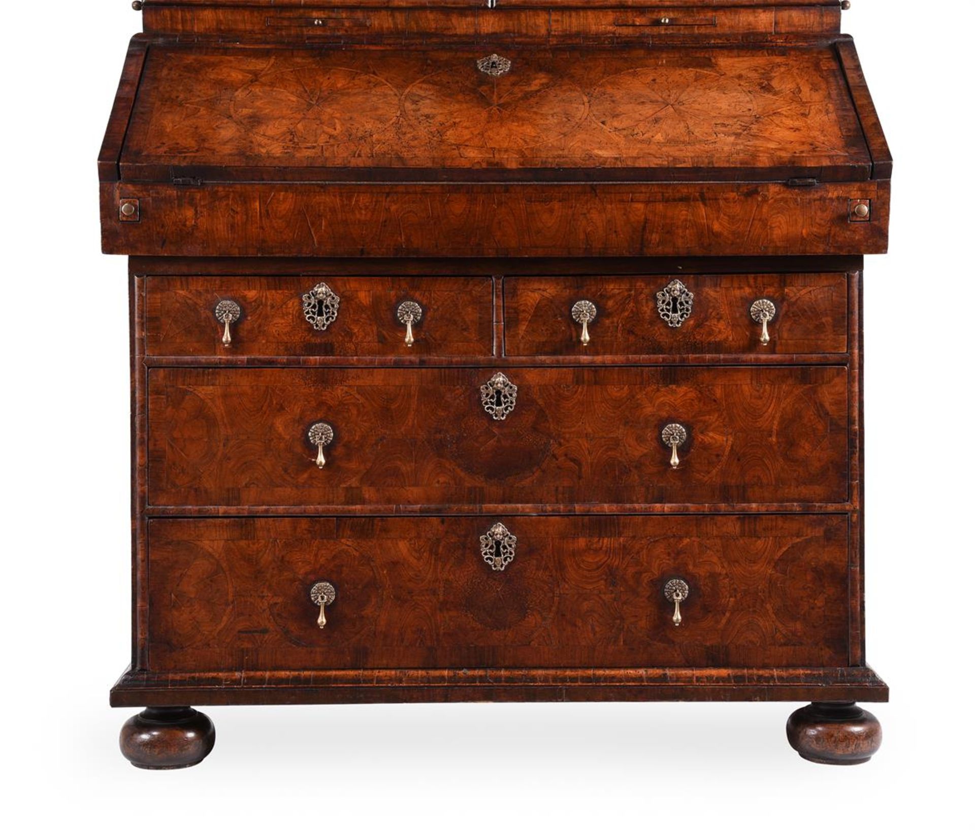 Y A WILLIAM & MARY KINGWOOD BUREAU CABINET, IN THE MANNER OF THOMAS PISTOR, CIRCA 1690 - Image 8 of 13