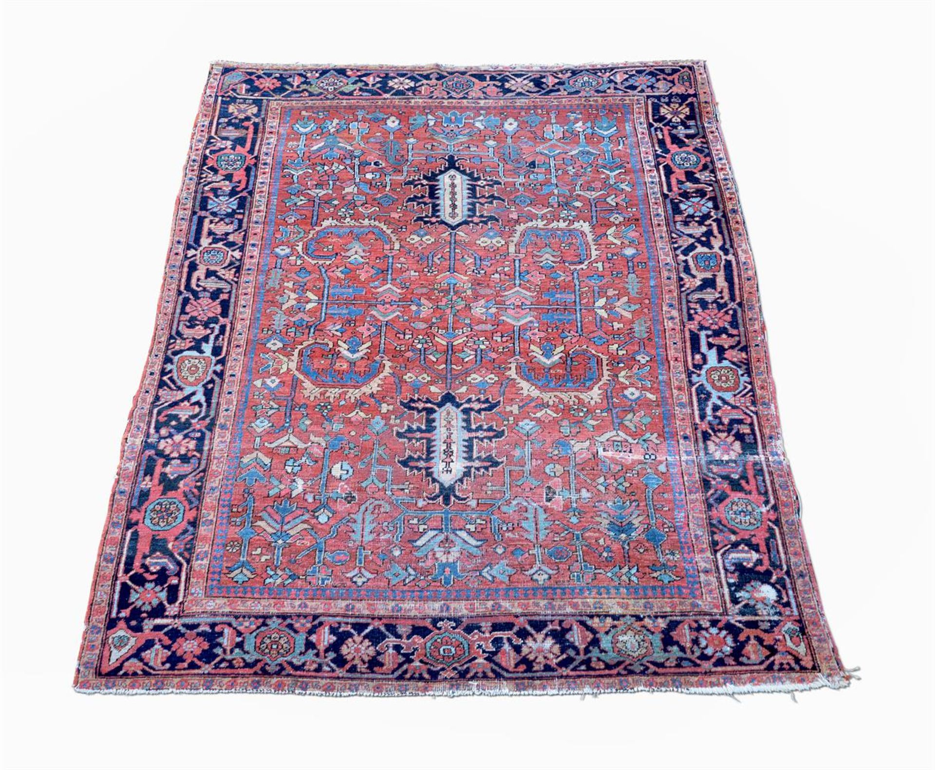 A SERAPI CARPET, OF OVERALL DESIGN, approximately 295 x 220cm