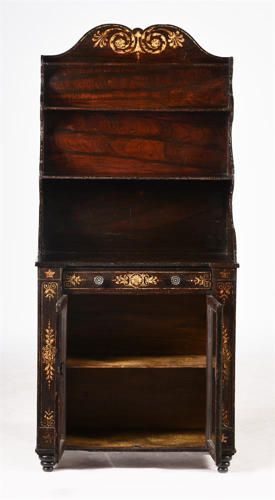 A REGENCY PAINTED BOOKCASE, CIRCA 1815 - Image 4 of 6
