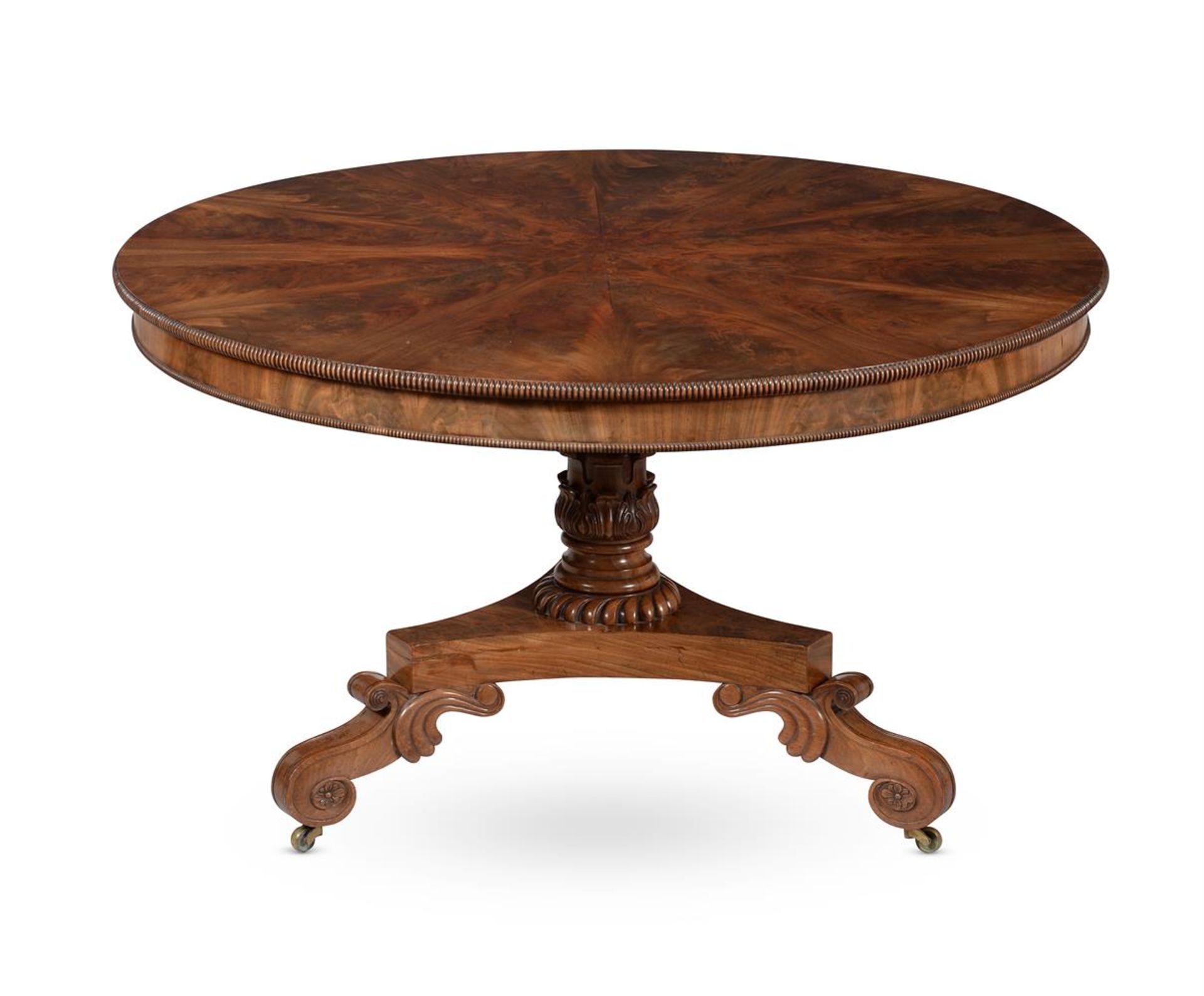 A GEORGE IV MAHOGANY CENTRE TABLE, CIRCA 1825 - Bild 3 aus 4