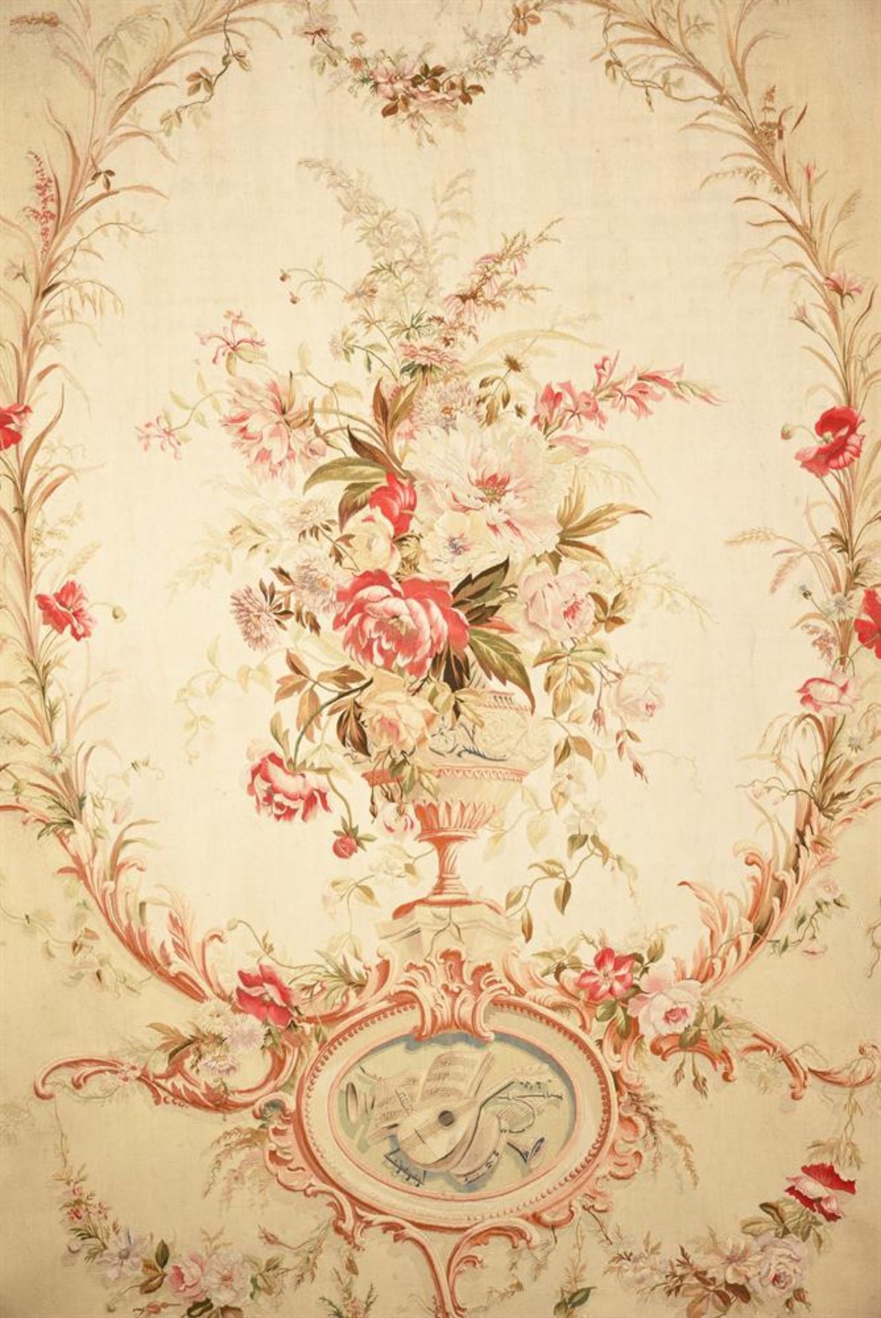 A PAIR OF AUBUSSON TAPESTRY PANELS, 19TH CENTURY - Image 2 of 6