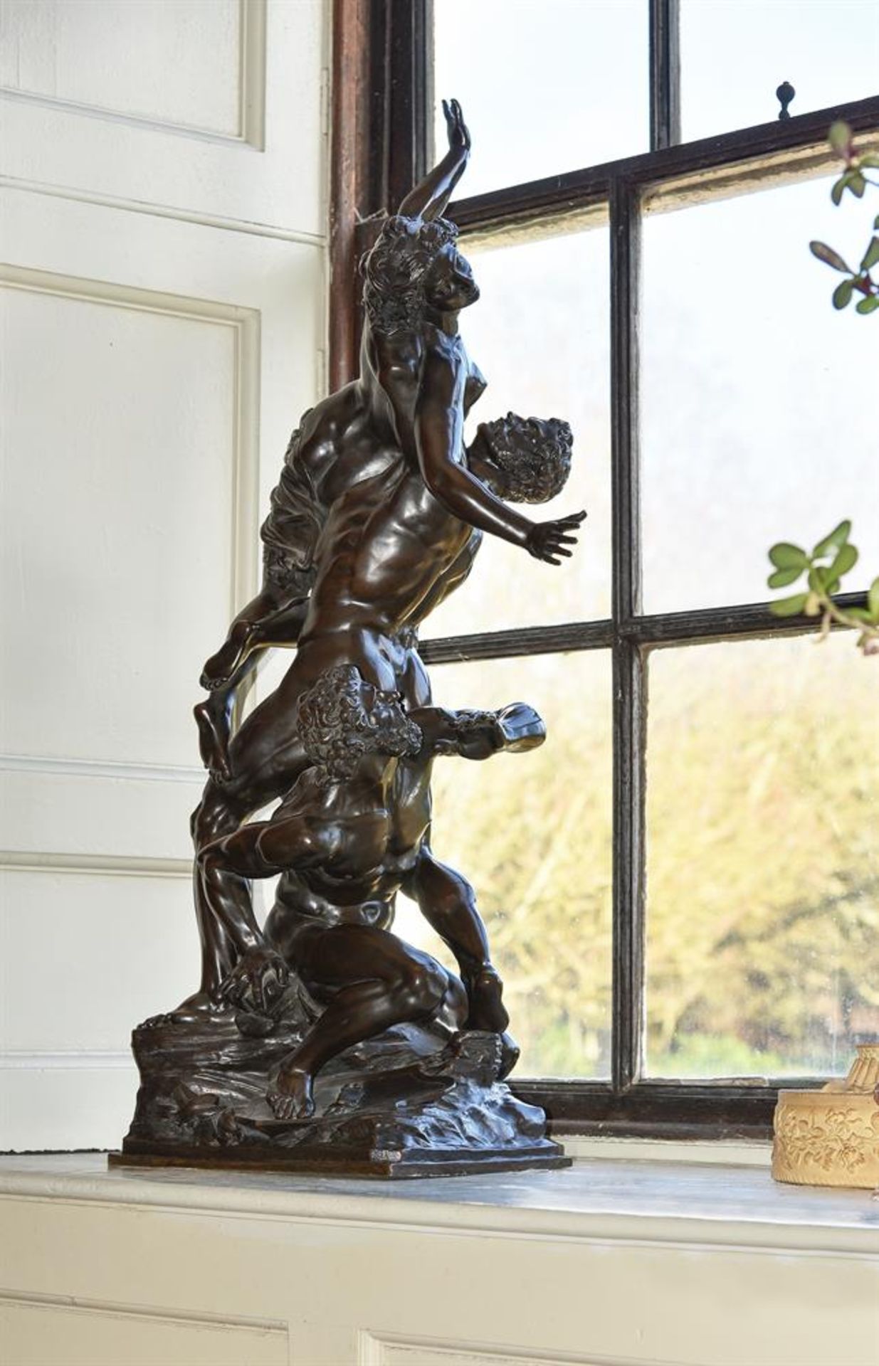 AFTER GIAMBOLOGNA (ITALIAN, 1529-1608), A LARGE BRONZE GROUP 'ABDUCTION OF THE SABINE WOMEN' - Image 4 of 6