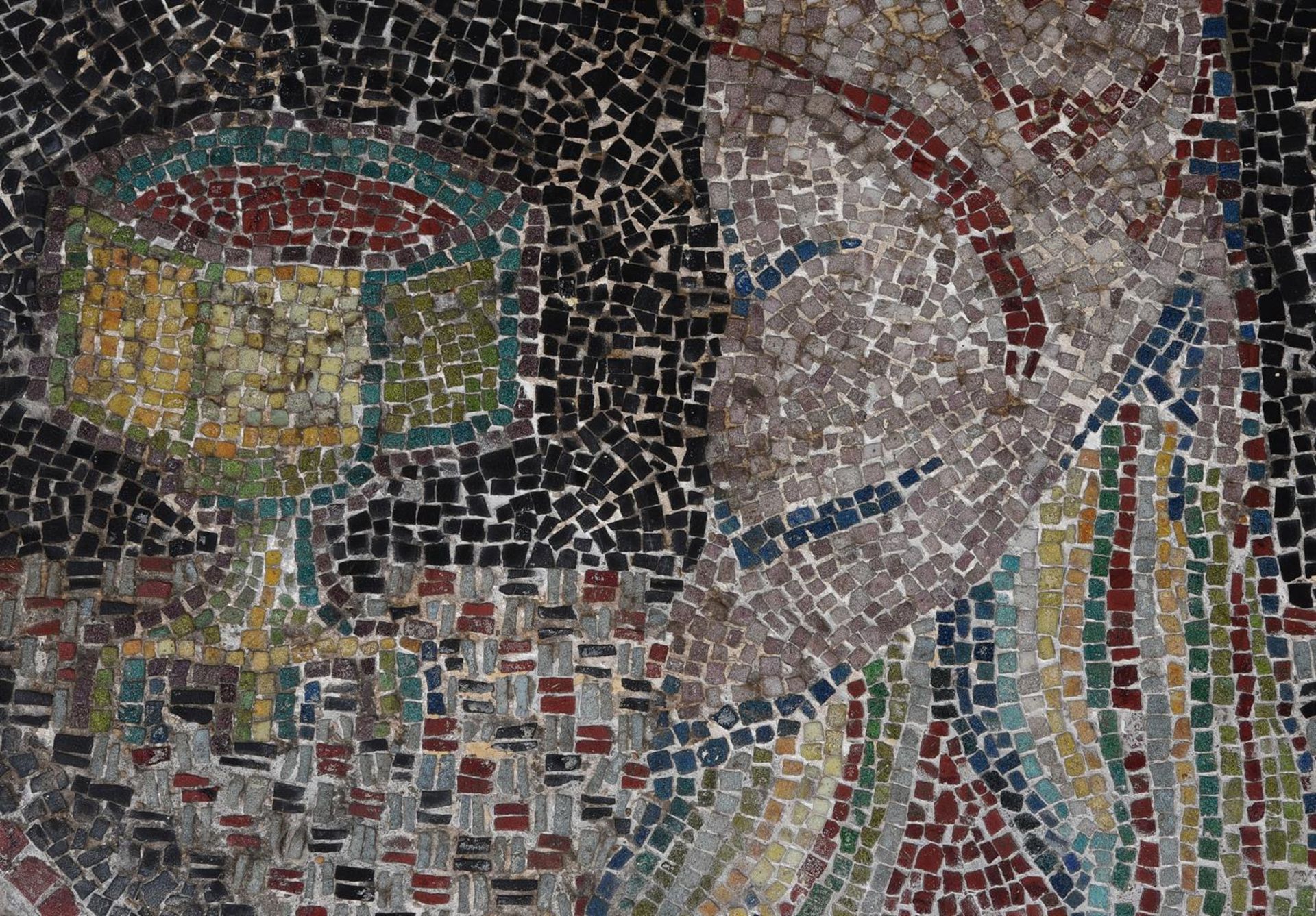 λ BORIS VASILYEVICH ANREP (1883-1969), A LARGE AND RARE MOSAIC PANEL, EARLY 20TH CENTURY - Image 3 of 4