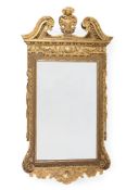 A GEORGE II GILTWOOD AND GESSO MIRROR, CIRCA 1735