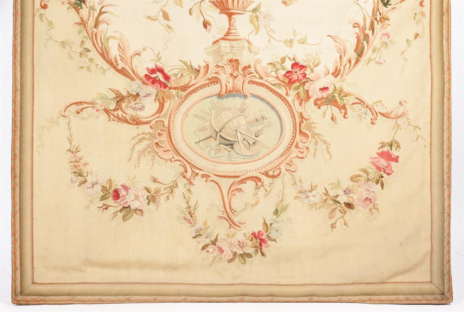 A PAIR OF AUBUSSON TAPESTRY PANELS, 19TH CENTURY - Image 4 of 6