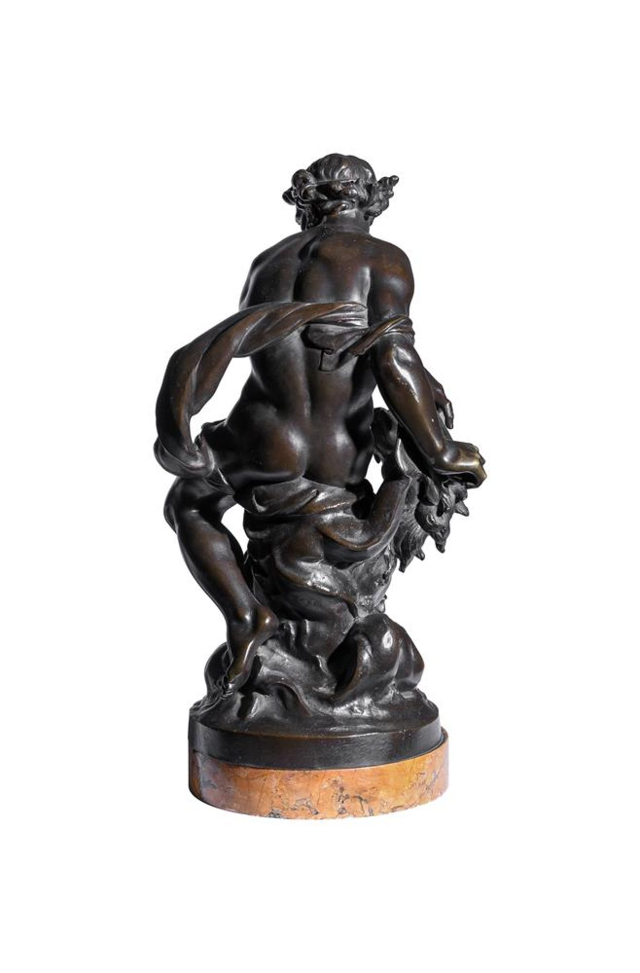 AFTER PROVIN SERRES, A BRONZE FIGURE OF NEPTUNE FRENCH, MID 19TH CENTURY - Image 5 of 5