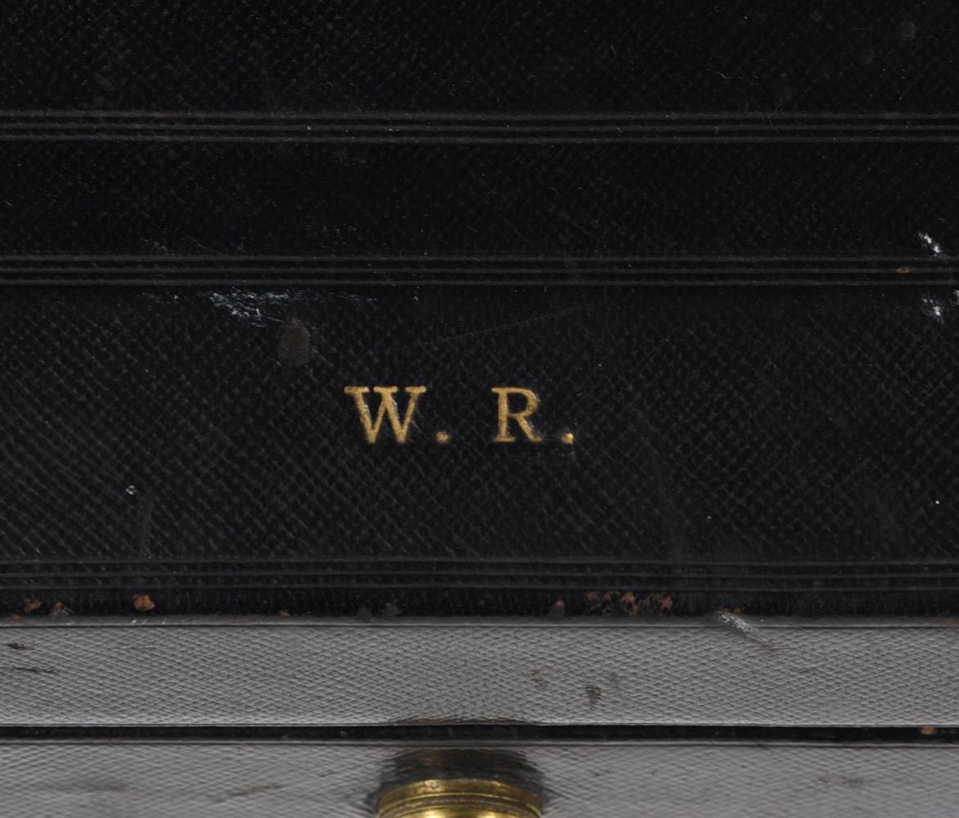 A VICTORIAN MOROCCO LEATHER DOCUMENT OR DISPATCH BOX, BY SAMPSON MORDAN & CO, CIRCA 1840 - Bild 5 aus 9