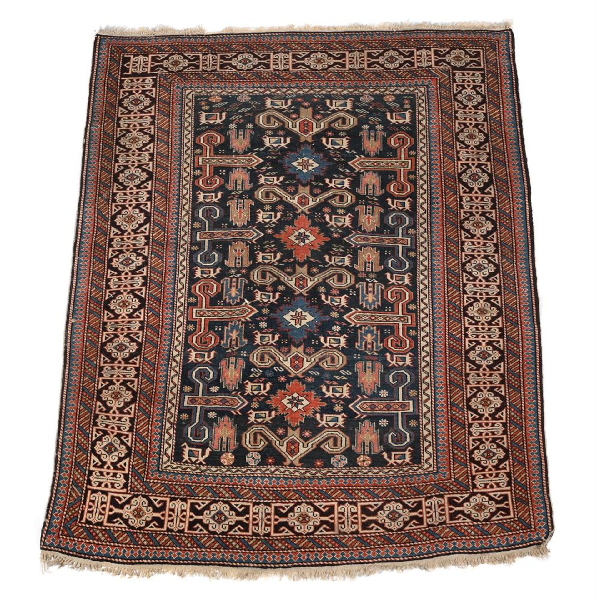 A CAUCASIAN PEREPEDIL RUG, LATE 19TH CENTURY