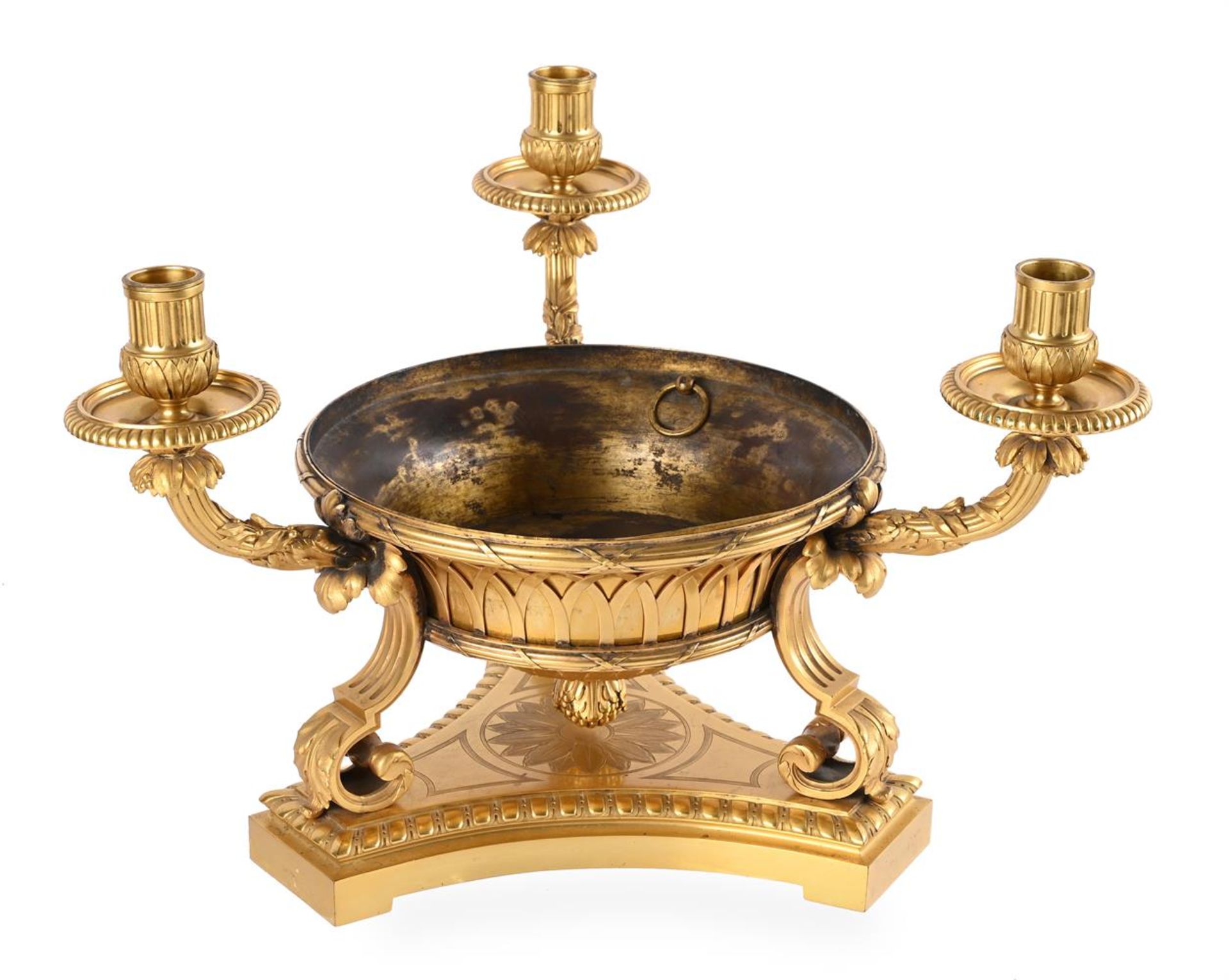 BOIN-TABURET (EST. 1873), AN ORMOLU CENTREPIECE, FRENCH, LATE 19TH/EARLY 20TH CENTURY - Bild 3 aus 4