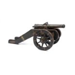 A BRONZE SIGNAL CANNON POSSIBLY DUTCH, 19TH CENTURY