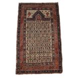 A CAUCASIAN DAGHESTAN/DERBEND PRAYER RUG LATE, 19TH CENTURY