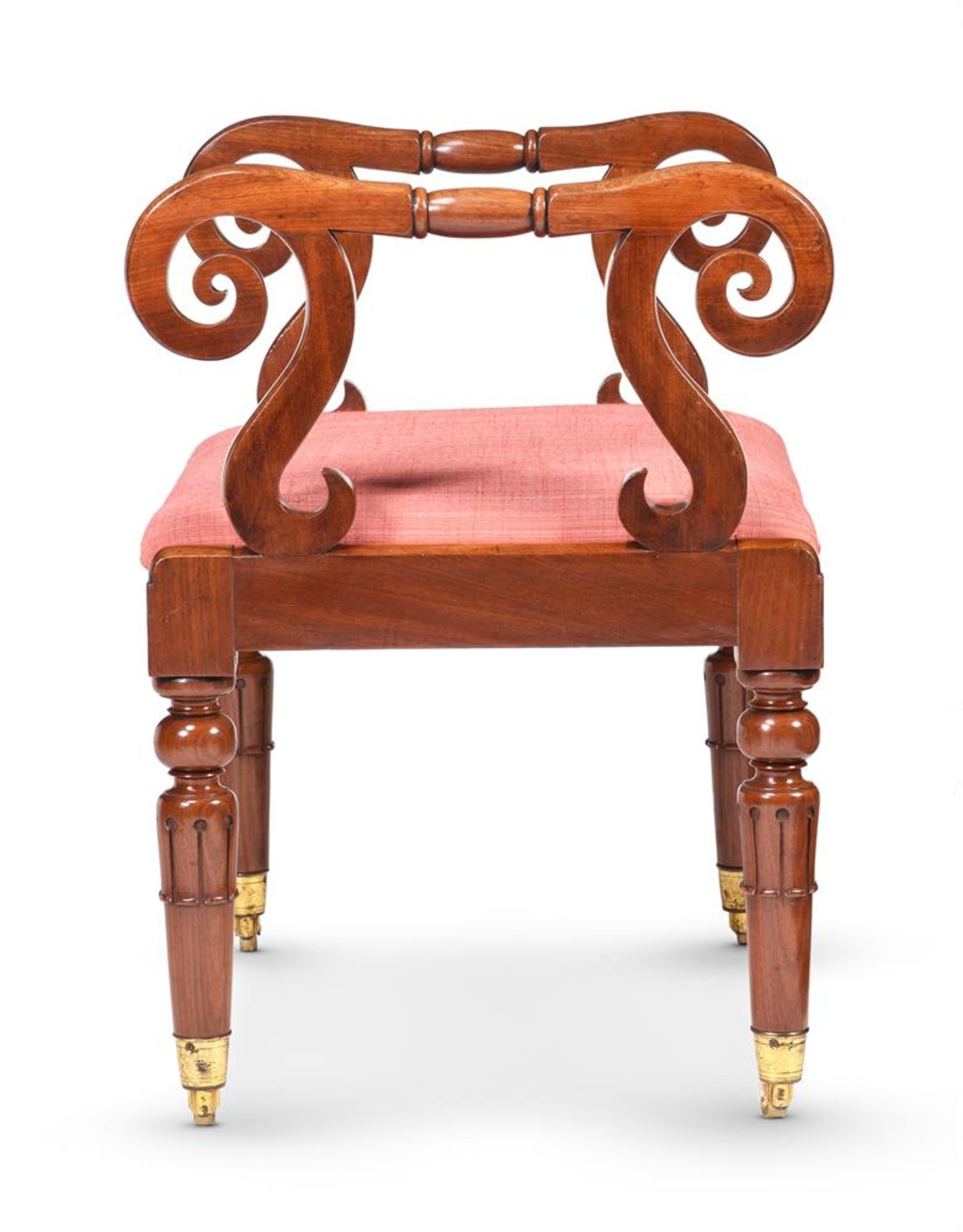 A WILLIAM IV MAHOGANY WINDOW SEAT, CIRCA 1835 - Bild 2 aus 4