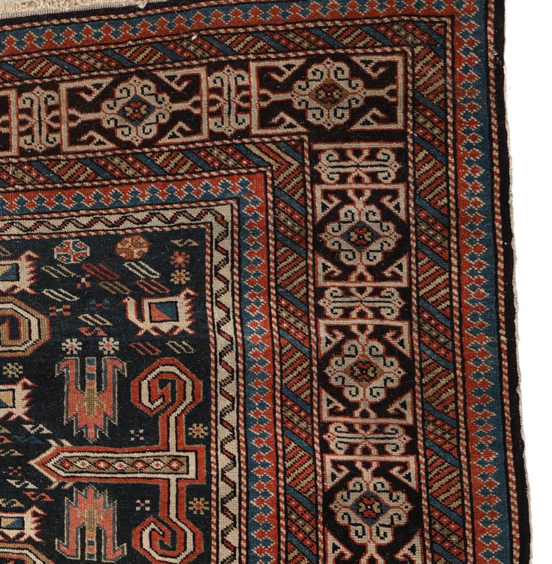 A CAUCASIAN PEREPEDIL RUG, LATE 19TH CENTURY - Bild 2 aus 2