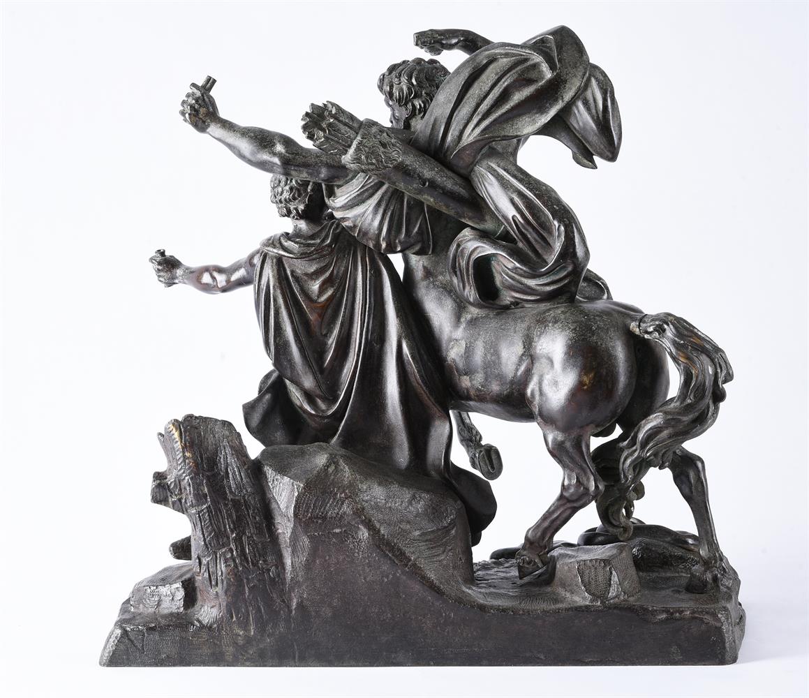 AFTER FRANÇOIS RUDE, A BRONZE GROUP ‘THE EDUCATION OF ACHILLES BY THE CENTAUR CHIRON’, 19TH CENTURY - Image 3 of 3