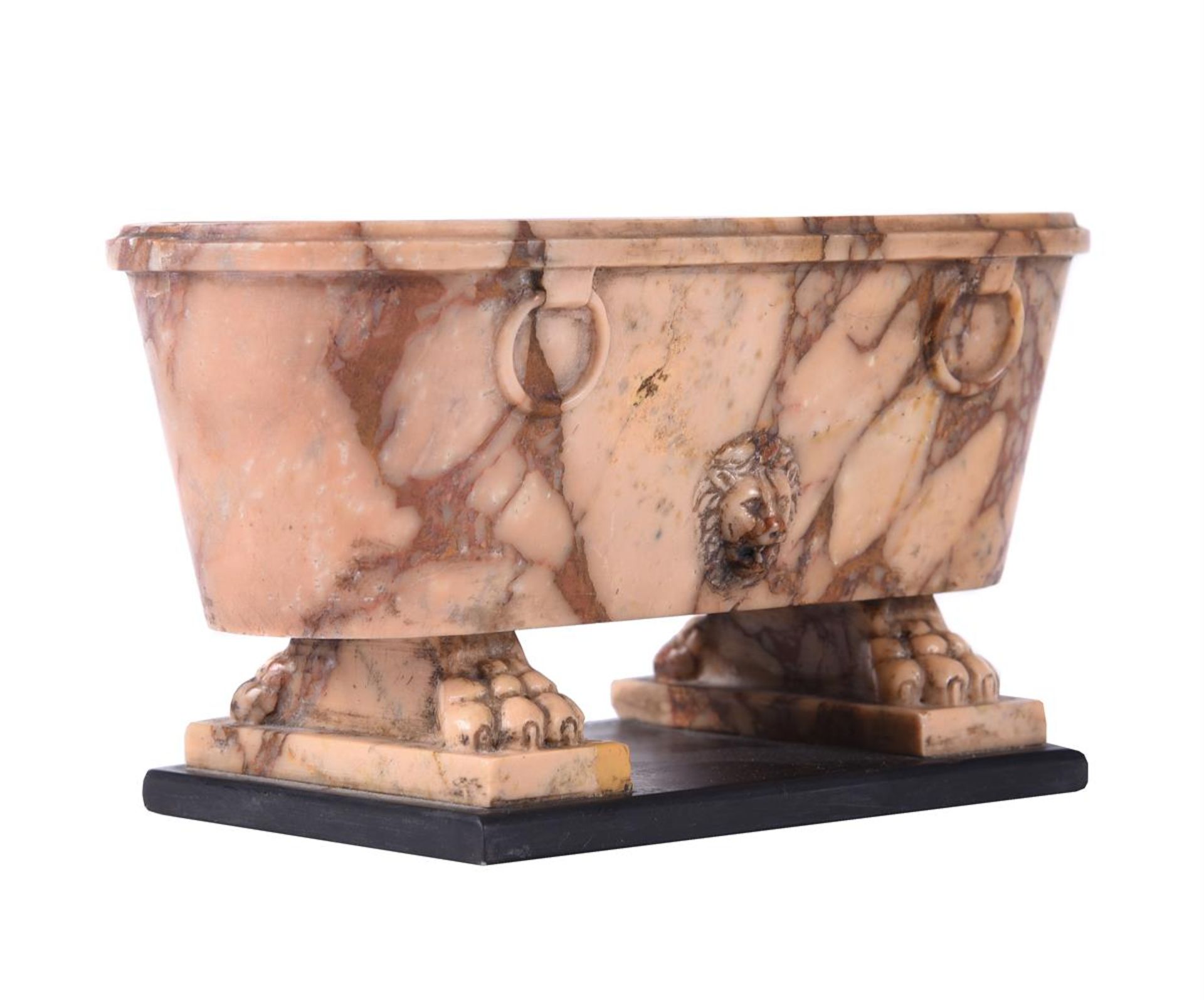 A MARBLE SARCOPHAGUS BATH, 19TH CENTURY ROMAN - Image 2 of 5