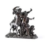 AFTER FRANÇOIS RUDE, A BRONZE GROUP ‘THE EDUCATION OF ACHILLES BY THE CENTAUR CHIRON’, 19TH CENTURY