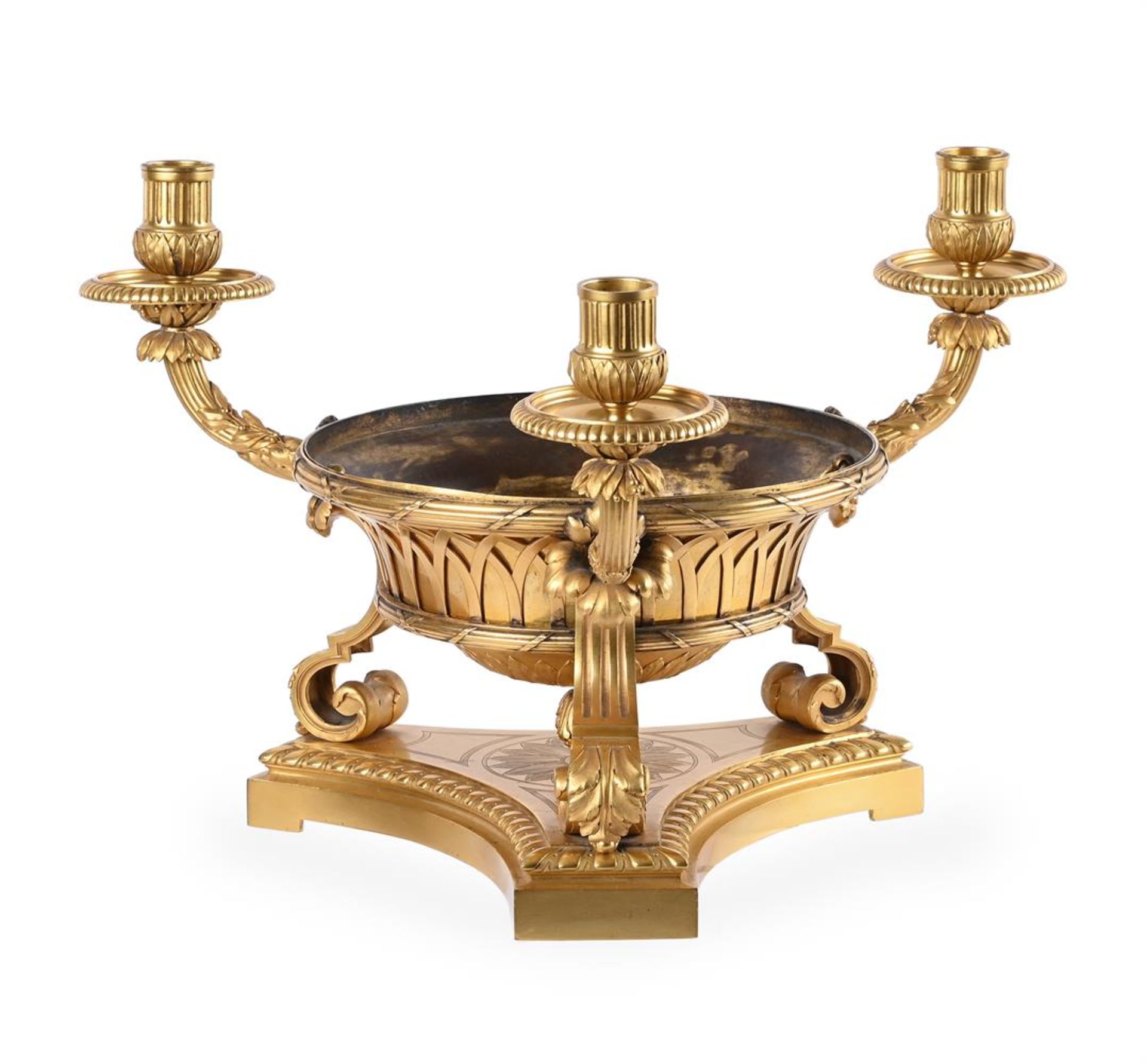 BOIN-TABURET (EST. 1873), AN ORMOLU CENTREPIECE, FRENCH, LATE 19TH/EARLY 20TH CENTURY - Image 4 of 4